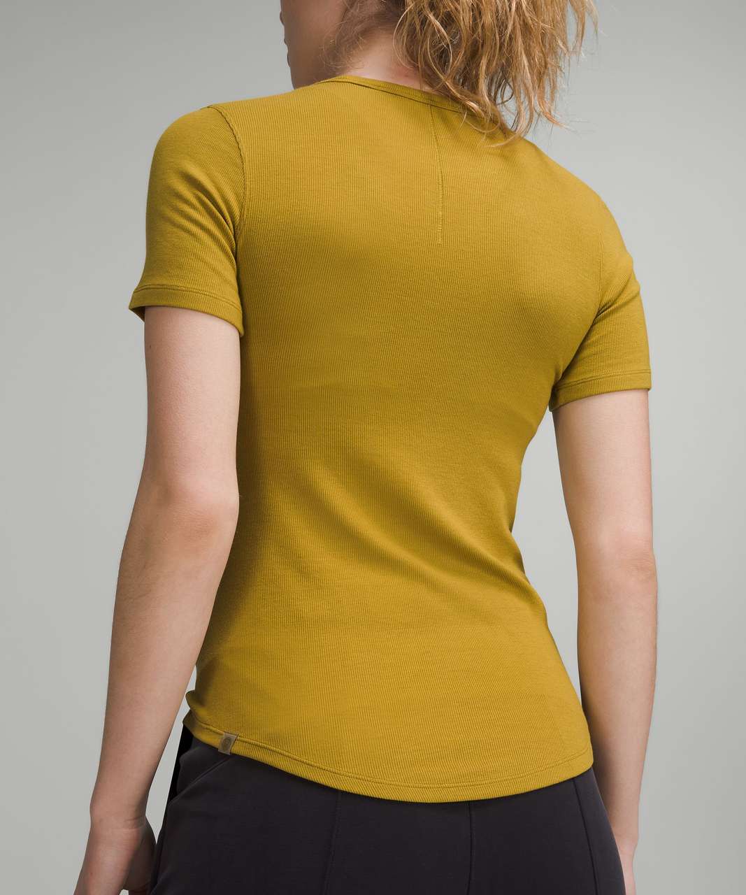 Lululemon Hold Tight Short Sleeve Shirt - Auric Gold