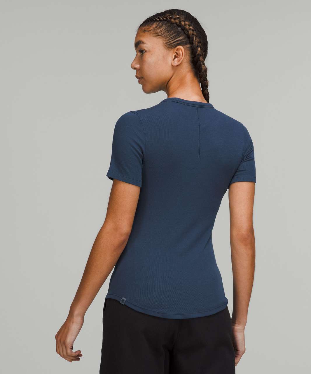 Lululemon Hold Tight Short Sleeve Shirt - Mineral Blue