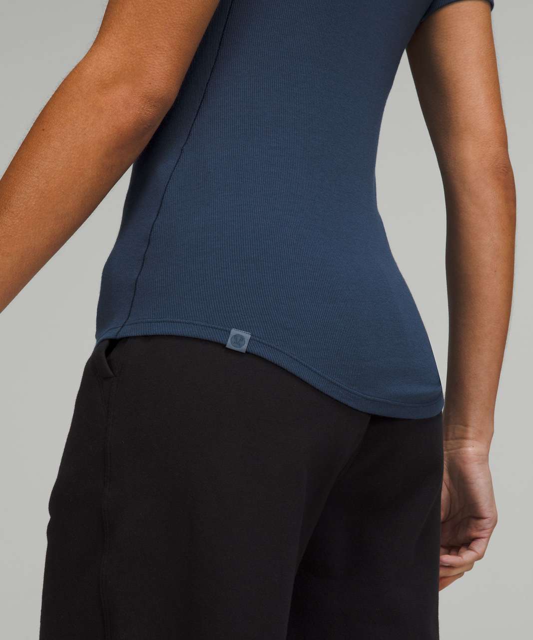 Lululemon Hold Tight Short Sleeve Shirt - Mineral Blue