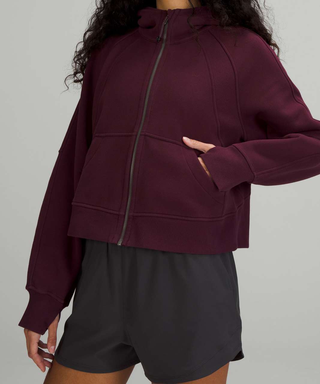 Lululemon Scuba Oversized Full-Zip - Cassis