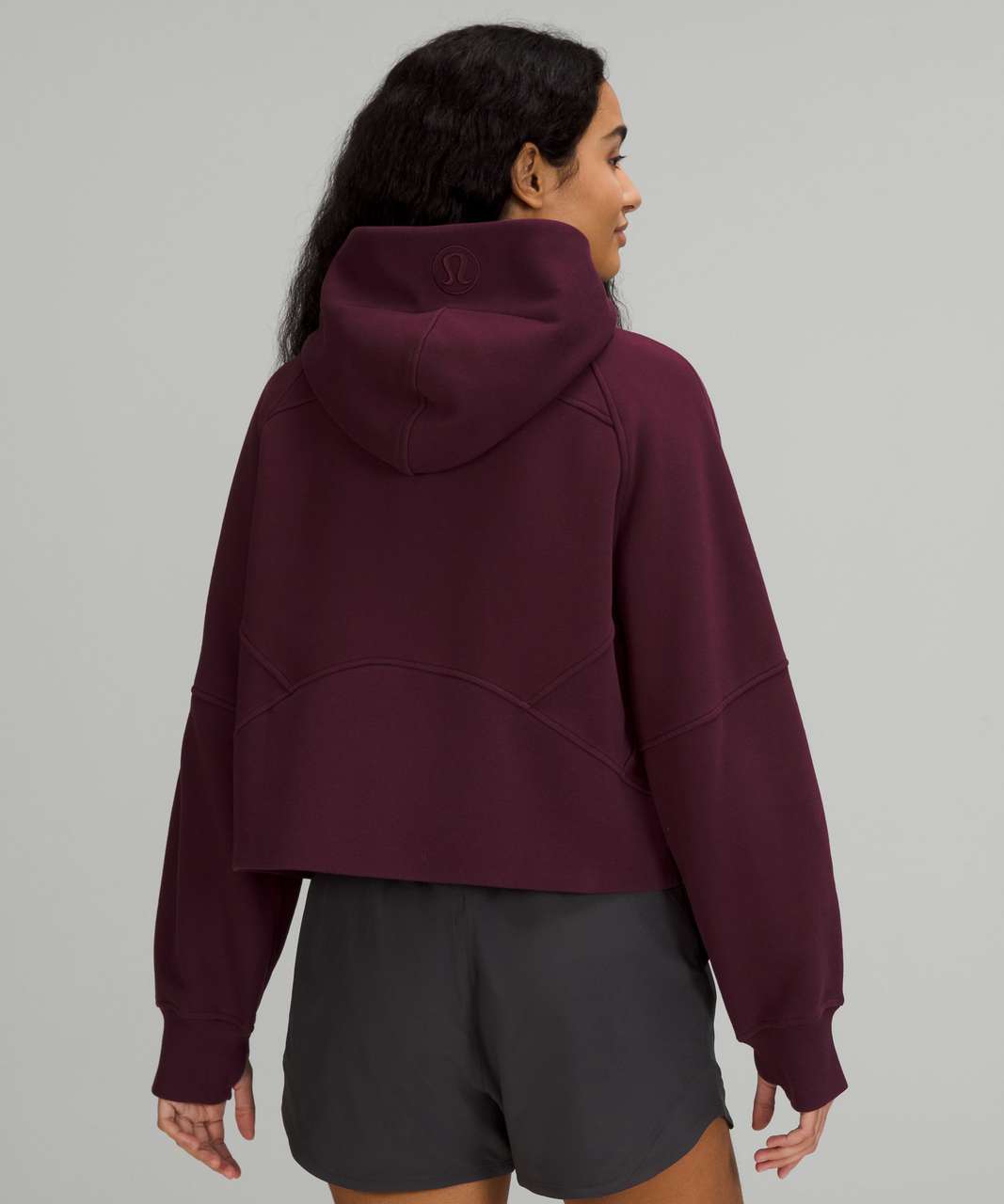 Scuba Oversized Full-Zip Hoodie