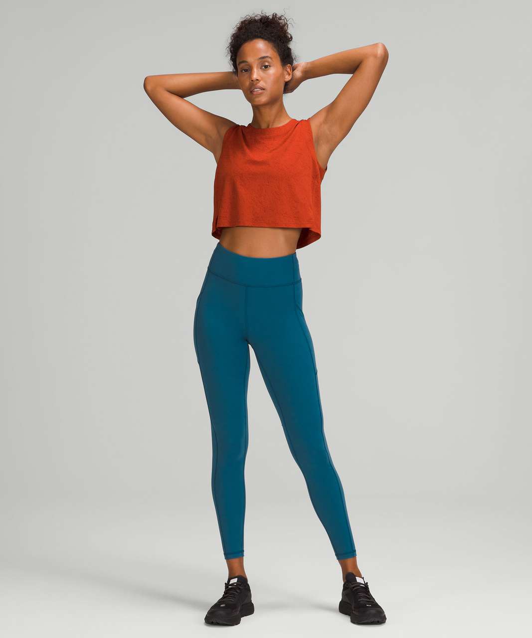 AWARD WINNING* INVIGORATE High Waisted Cropped Running Leggings