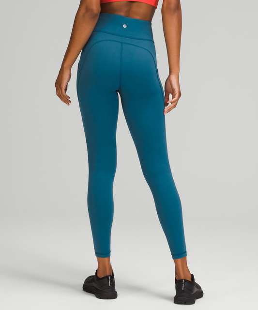 Lululemon Invigorate High-Rise Tight 25 - Cerulean Blue - lulu