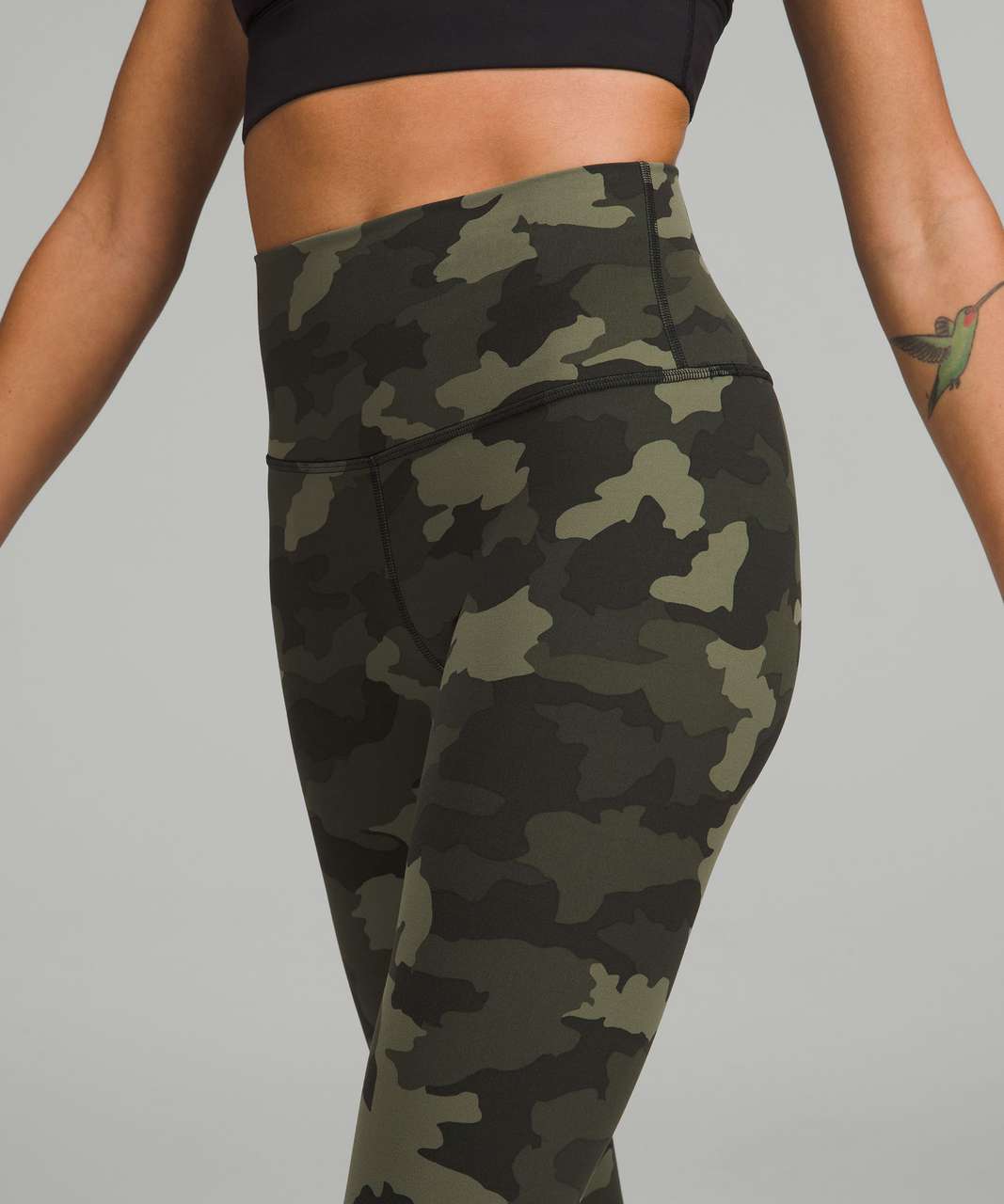 Lululemon Align High-Rise Pant 25" - Heritage 365 Camo Medium Olive Multi