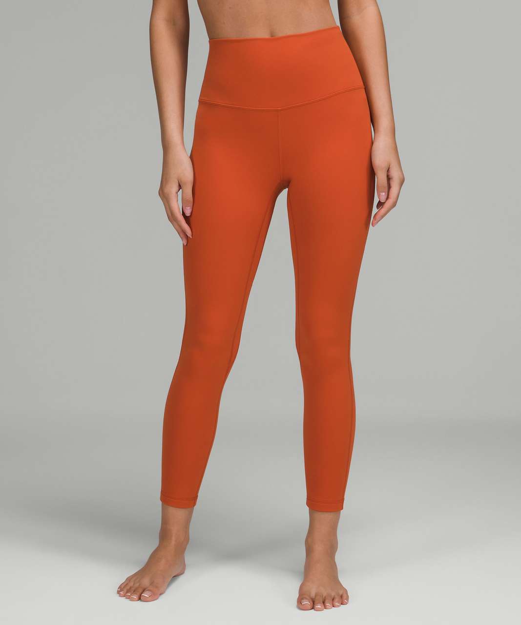 Lululemon Burnt Orange High Rise Leggings- Size 2 (Inseam 25”) – The Saved  Collection