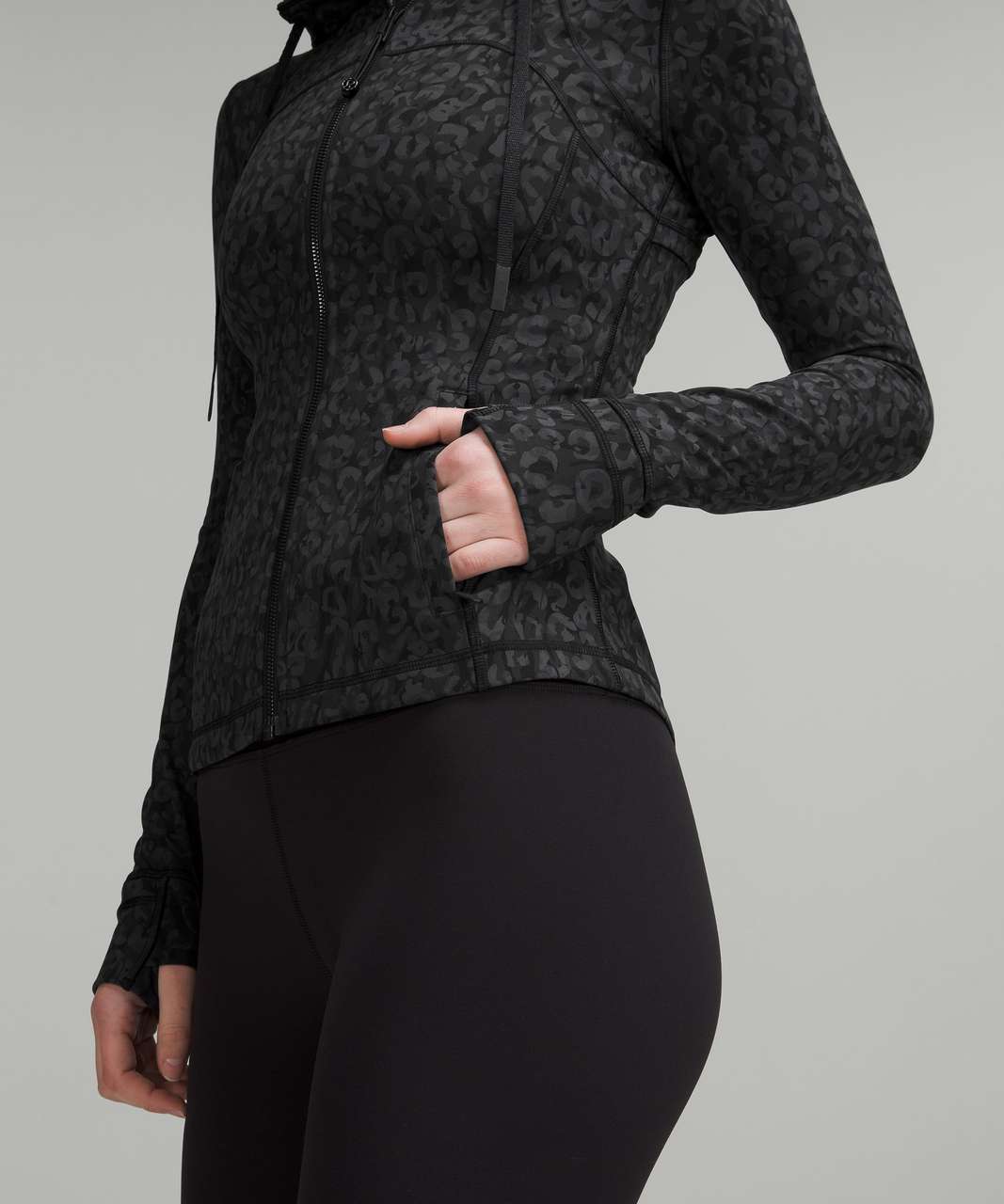 Lululemon Hooded Define Jacket *Nulu - Code Emboss Black - lulu fanatics