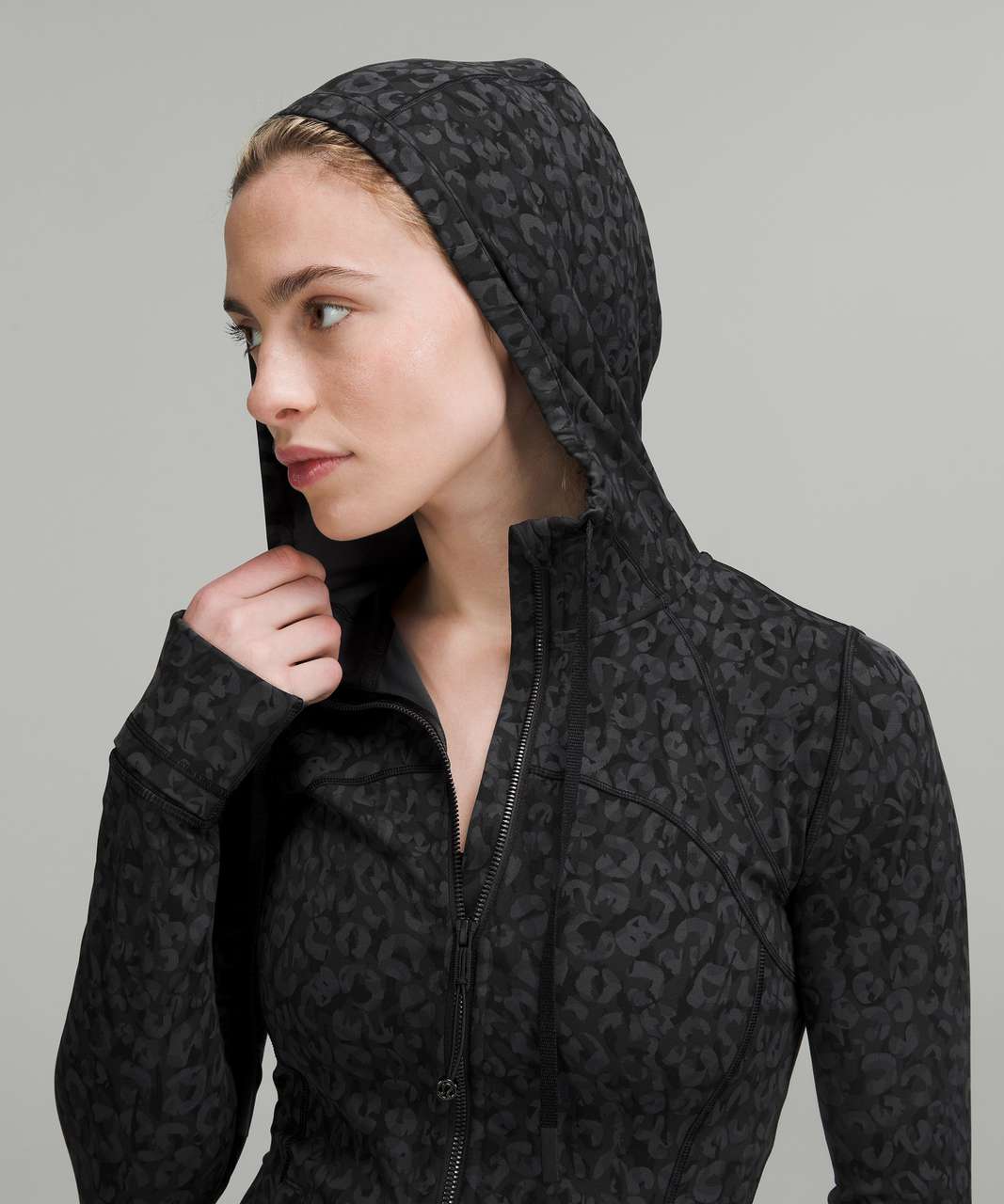 Lululemon Hooded Define Jacket *Nulu Formation Camo Deep Coal Multi Black  Size 10 - $70 - From Heather