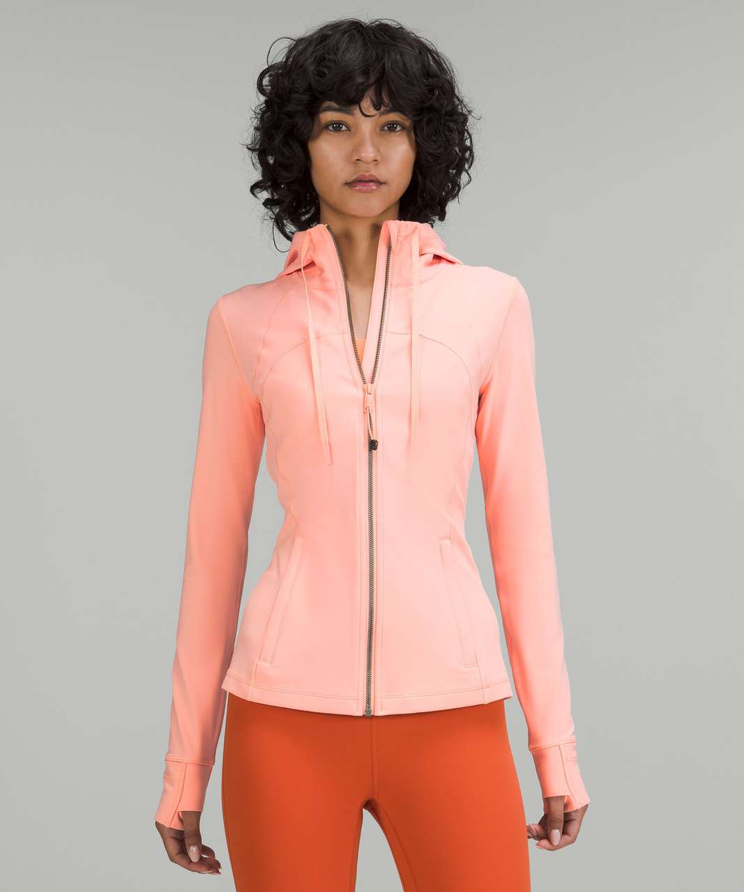 NWT Lululemon Hooded Define Jacket Size 8 Pink Peony Nulu Released