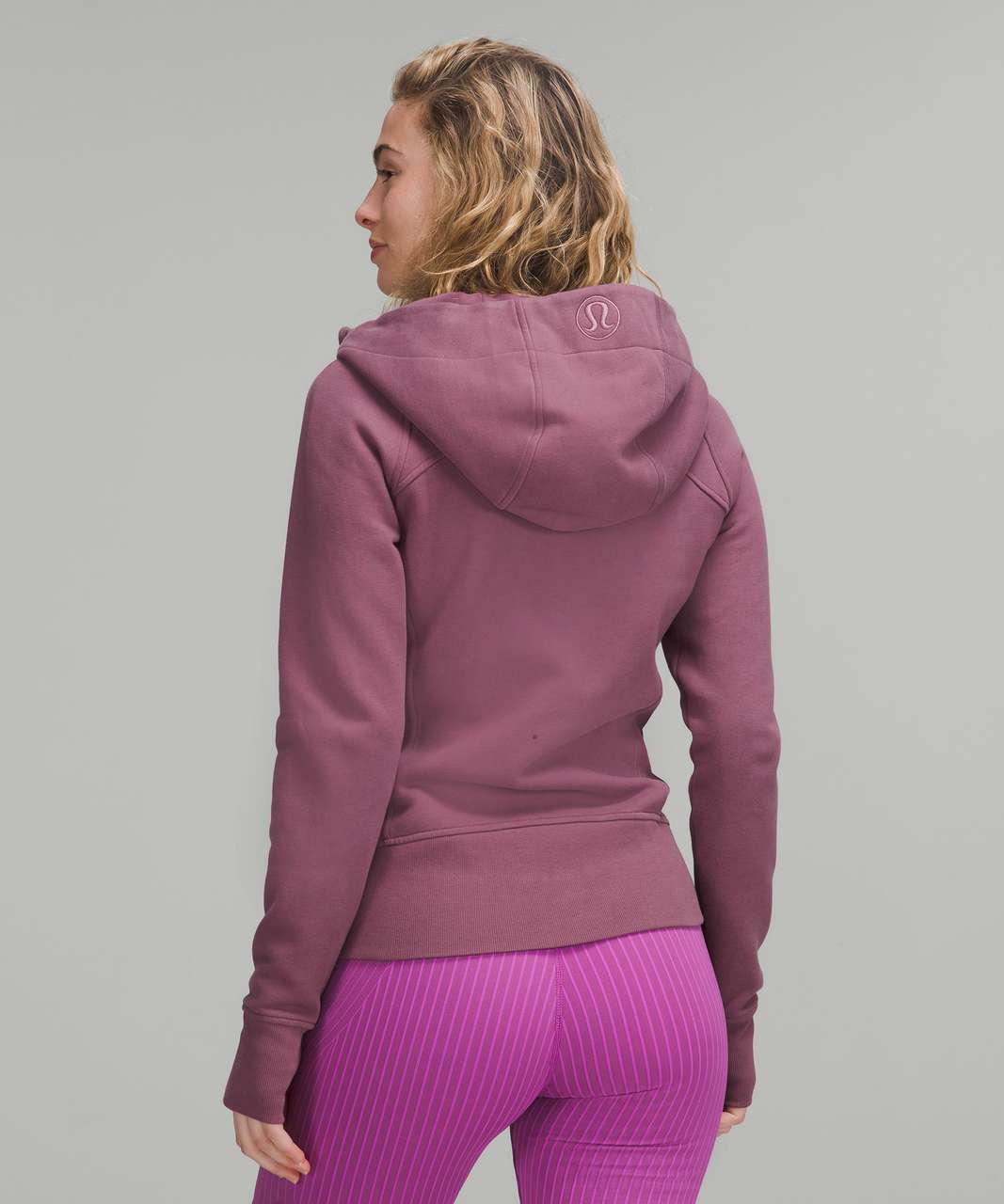 Lululemon Scuba Full-Zip Hoodie - Vintage Plum - lulu fanatics