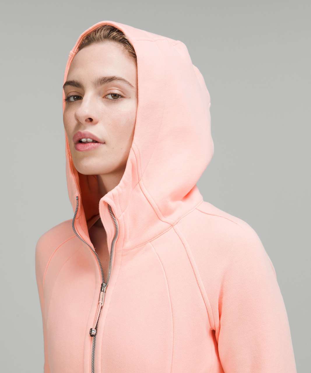 Scuba Full-Zip Hoodie, Heathered Velvet Dust