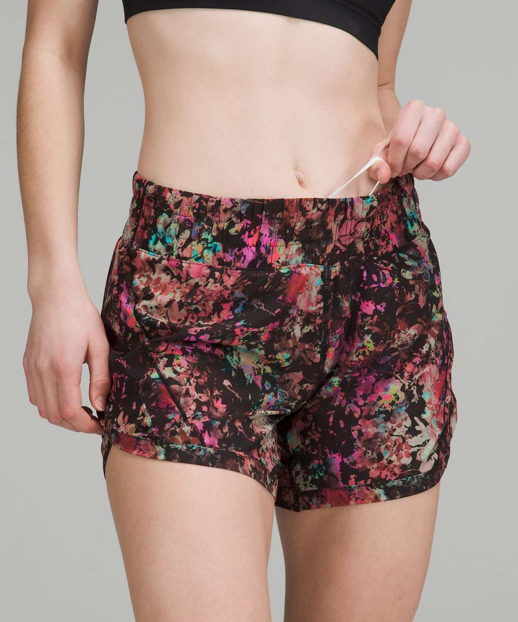 NEW Women Lululemon Track That High-Rise Lined Short 3 Dramatic