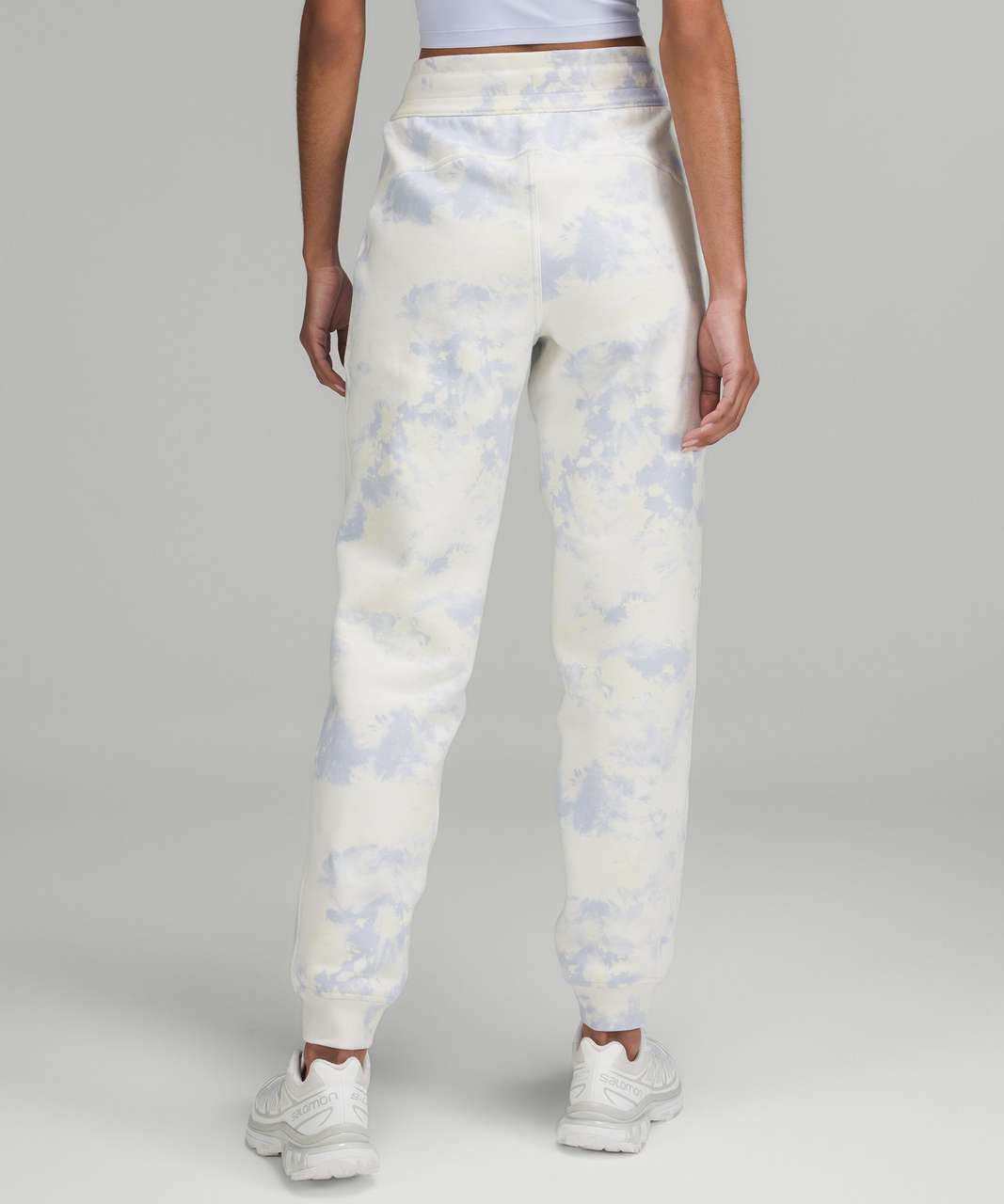 Lululemon Scuba High-Rise Jogger - Orbital Tie Dye Antique White Multi -  lulu fanatics