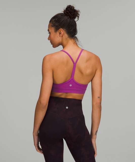 Lululemon Nulu Front-Darting Yoga Bra *Light Support, B/C Cup - Pink  Blossom - lulu fanatics