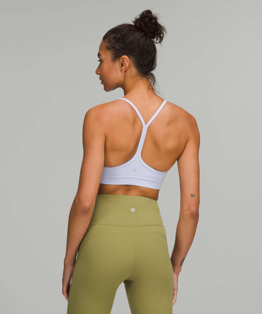 Lululemon Flow Y Nulu Bra *Light Support, A–C Cups - Electric Lemon - lulu  fanatics