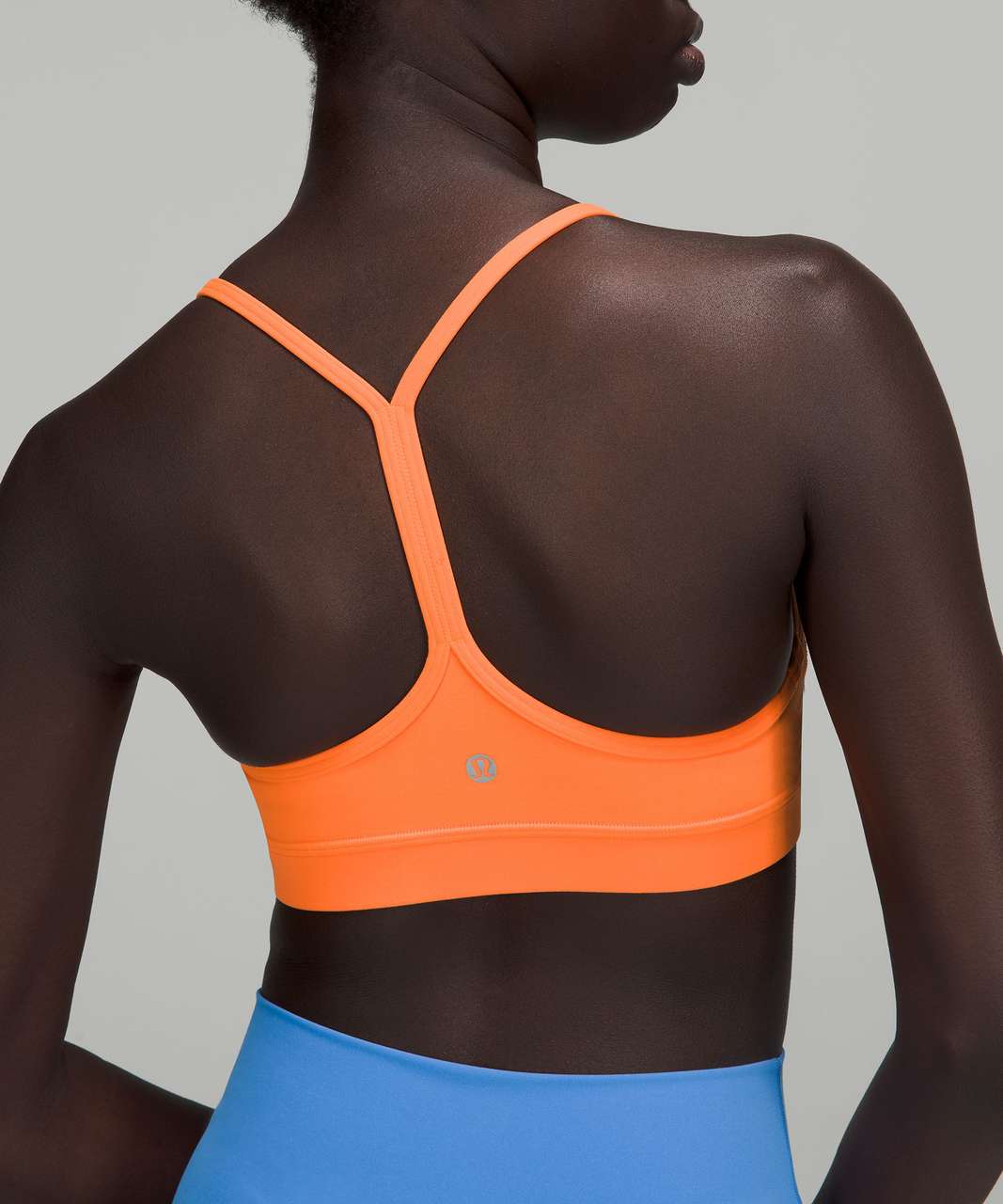 Lululemon Flow Y Nulu Bra *Light Support, A–C Cups - Orange Soda - lulu  fanatics