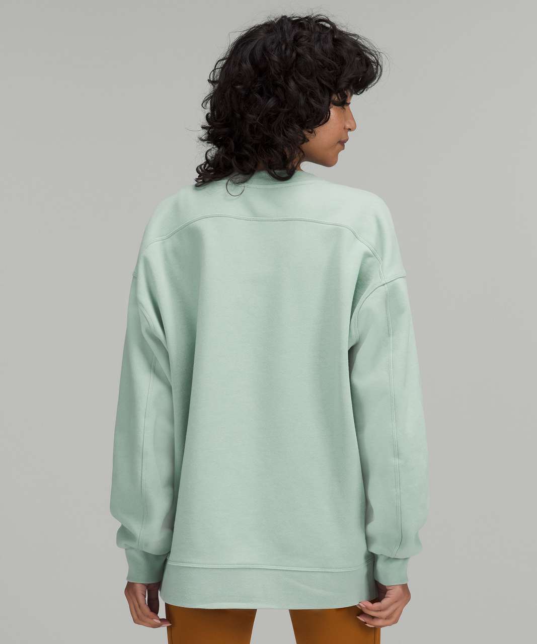 Lululemon Perfectly Oversized Crew - Silver Blue