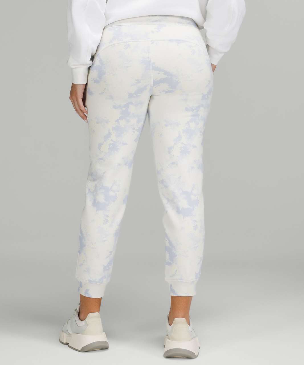 Lululemon Scuba High-Rise Jogger 7/8 Length - Orbital Tie Dye Antique White  Multi - lulu fanatics