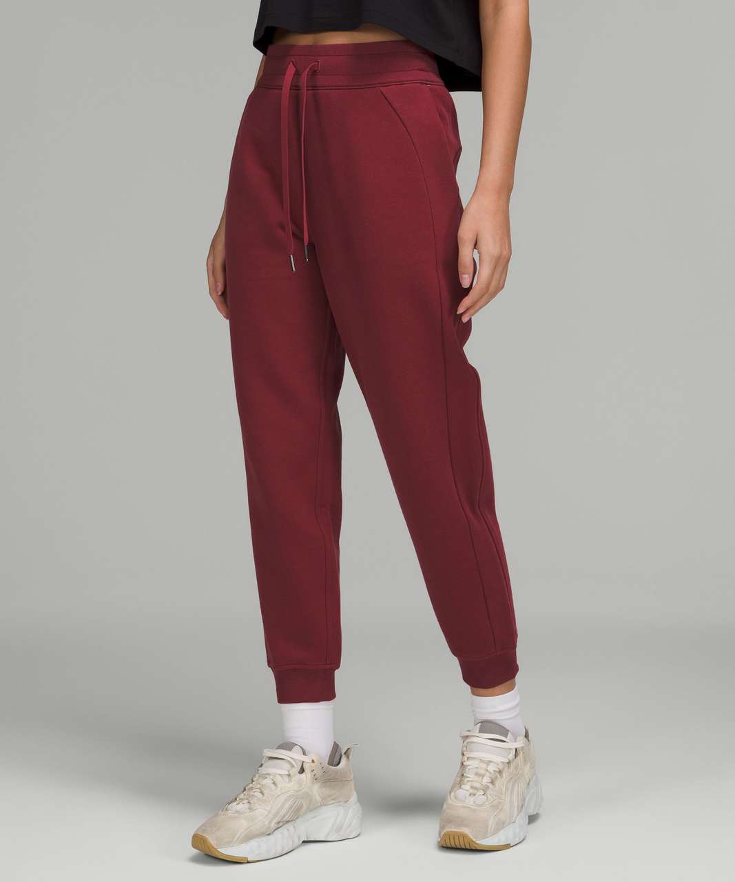 Lululemon Scuba High-Rise Jogger 7/8 Length - Mulled Wine - lulu fanatics