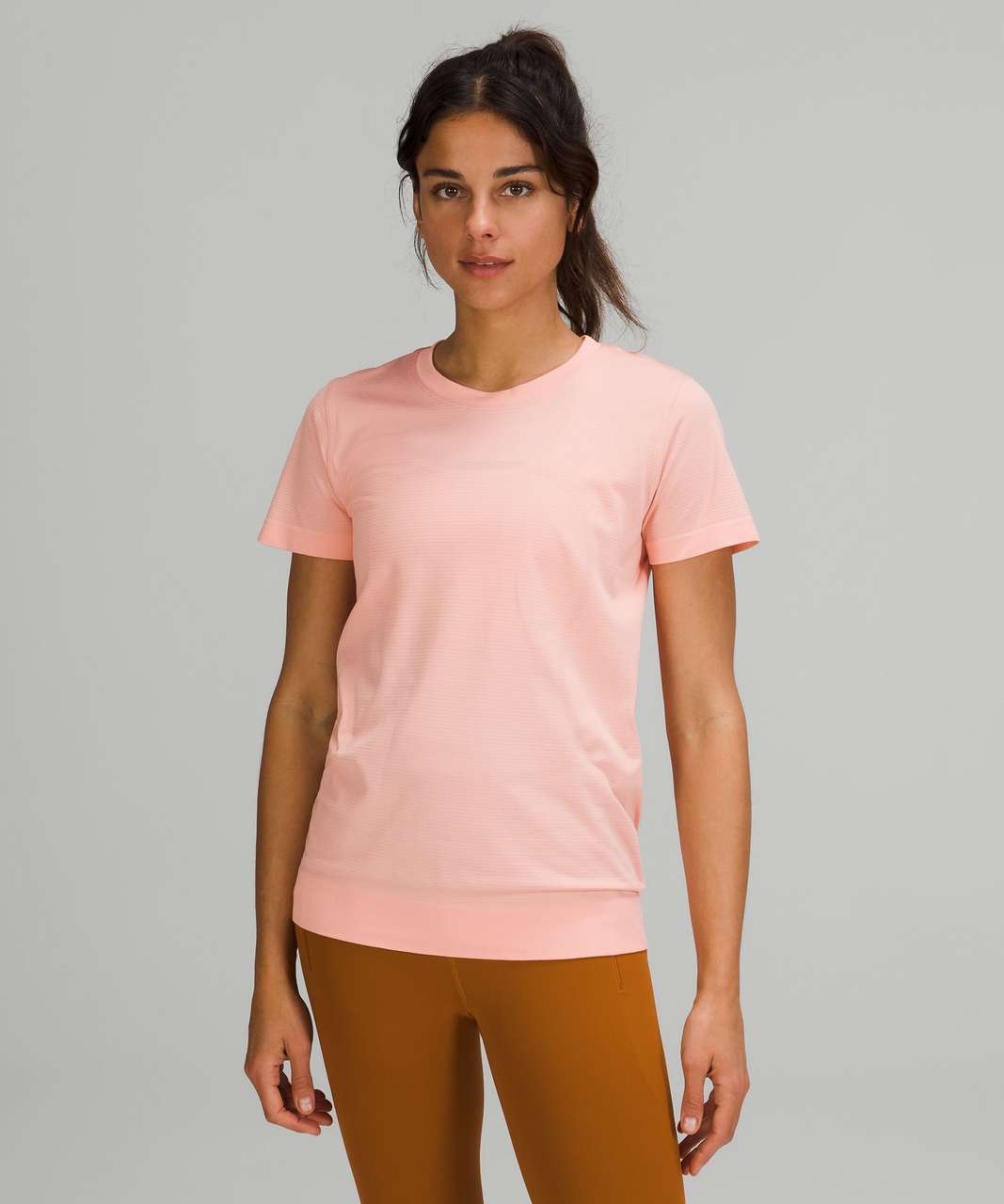 Lululemon Swiftly Relaxed Short Sleeve T-Shirt - Dew Pink / Dew Pink