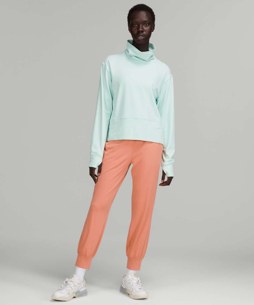 Lululemon Ready to Rulu Pullover - Delicate Mint