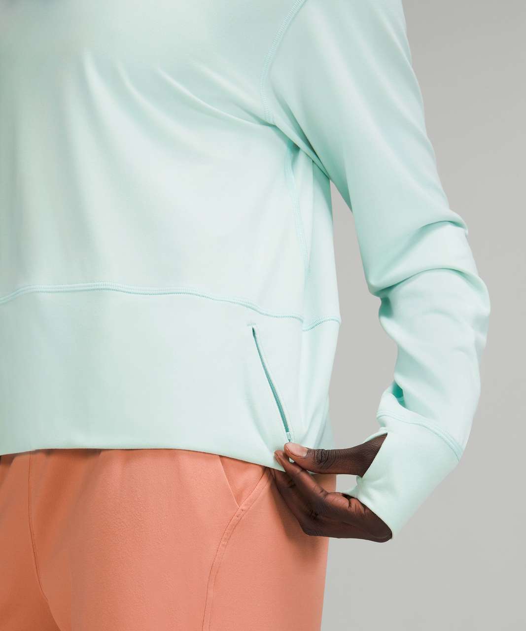 Lululemon Ready to Rulu Pullover - Delicate Mint