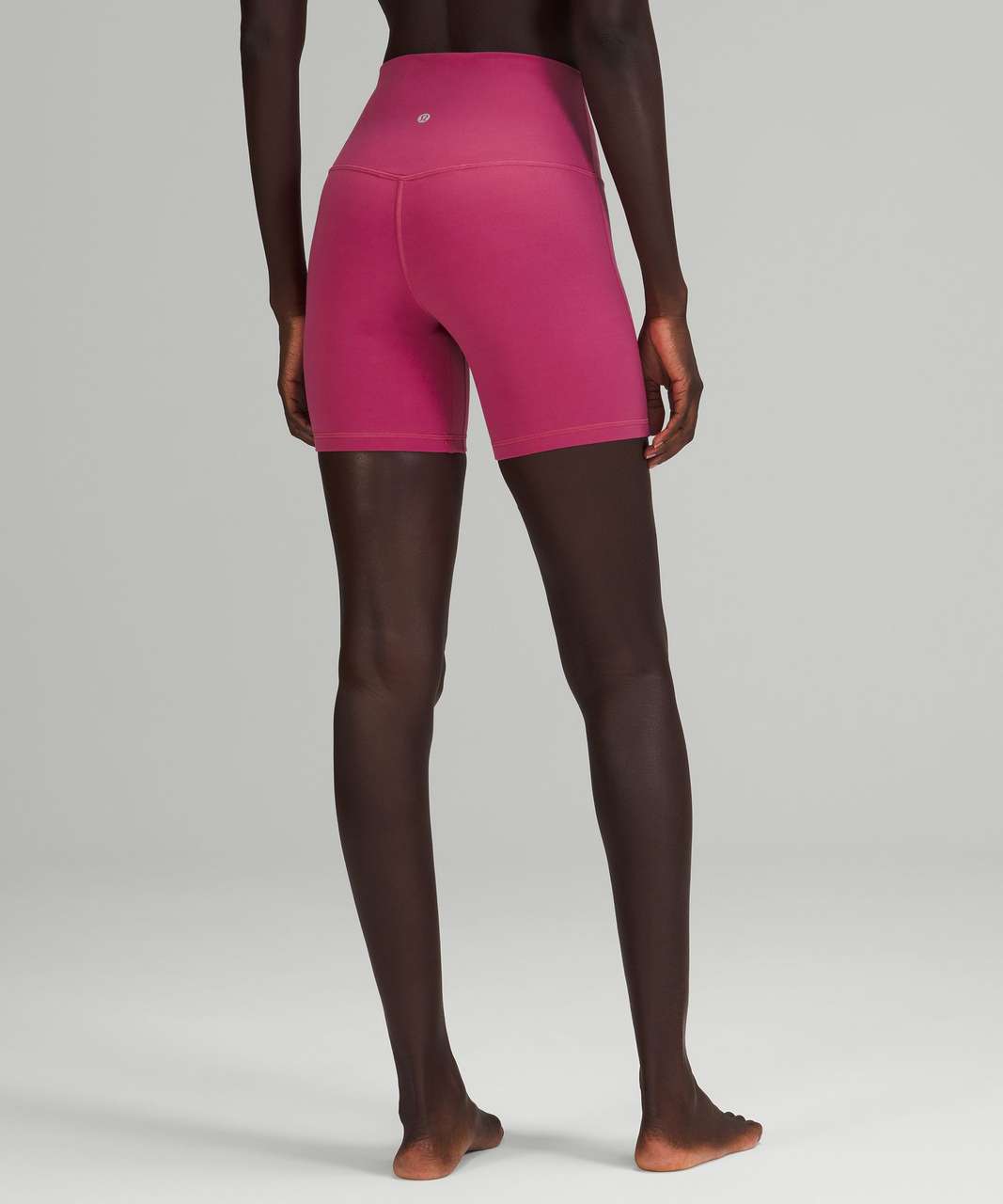 Buy Lululemon Ribbed Contoured High-rise Shorts 8 - Pink At 27% Off