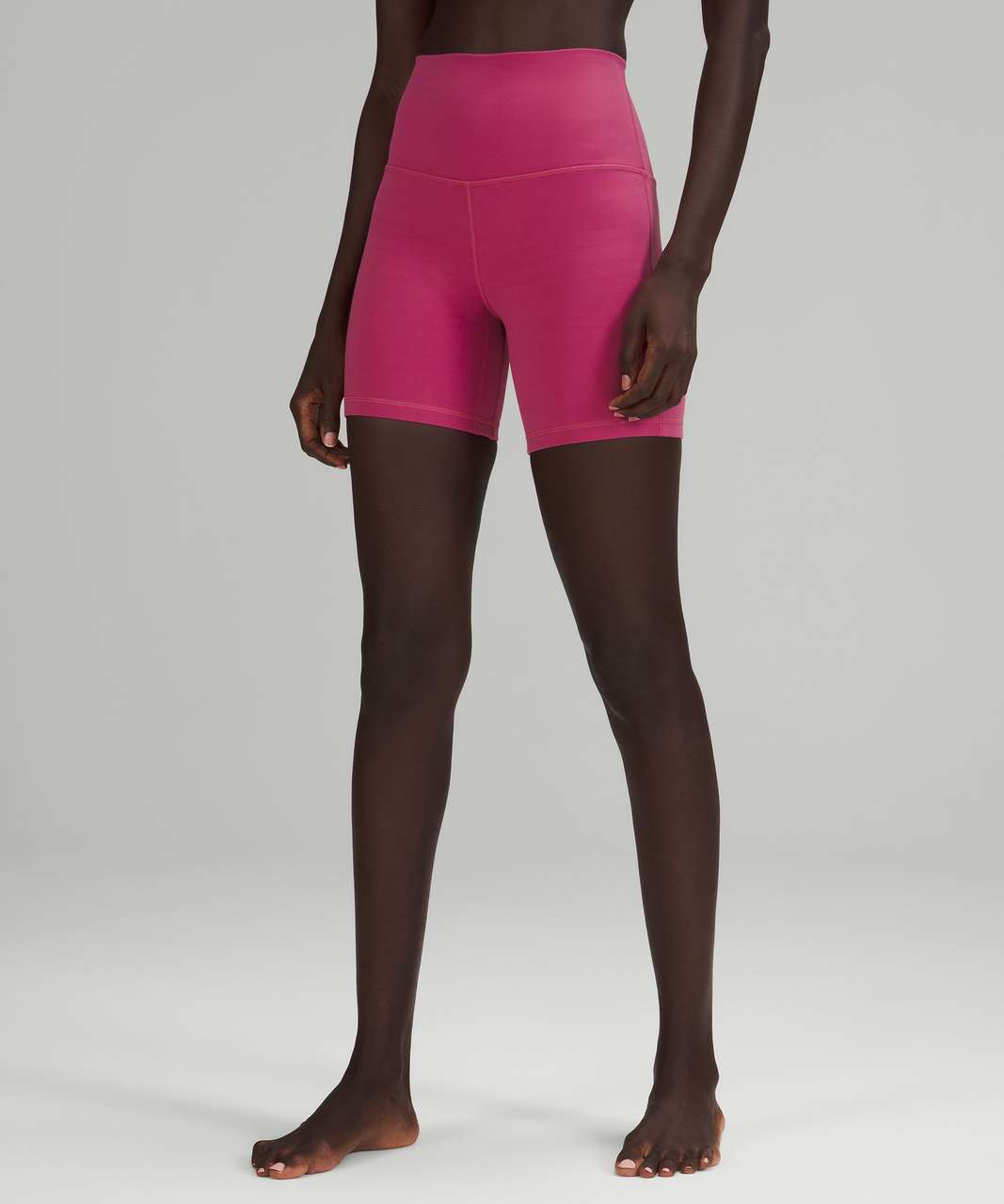 Lululemon Align High-Rise Lined Short 6" - Pink Lychee