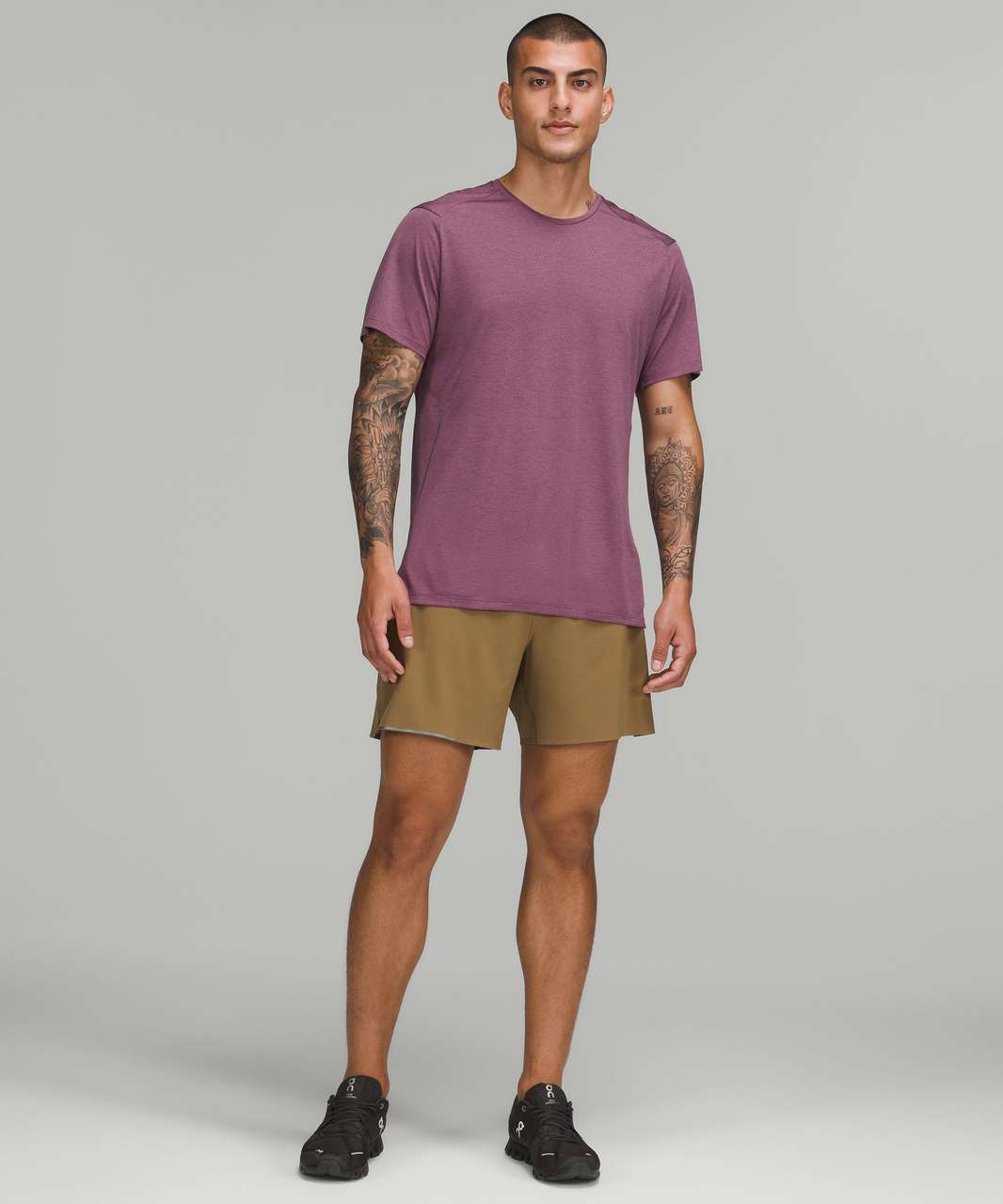 Lululemon Fast and Free Short Sleeve Shirt - Petrol Purple - lulu fanatics