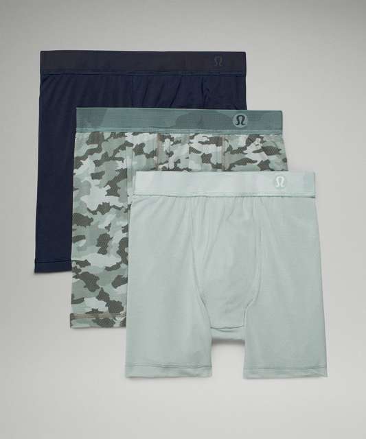 Lululemon Always In Motion Brief with Fly - Icing Blue - lulu fanatics