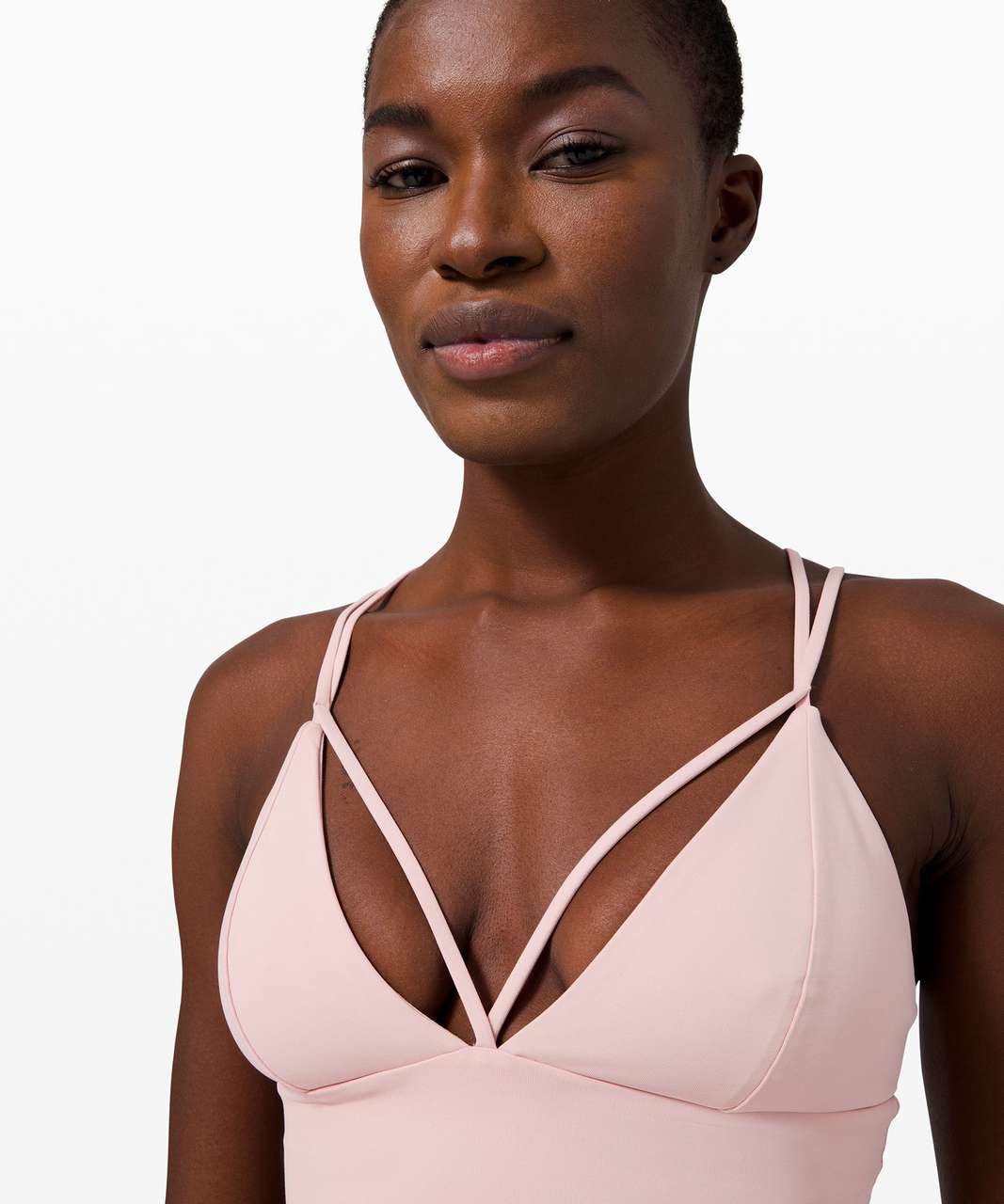 Lululemon Pushing Limits Bra *Light Support, A/B Cup - Mink Berry