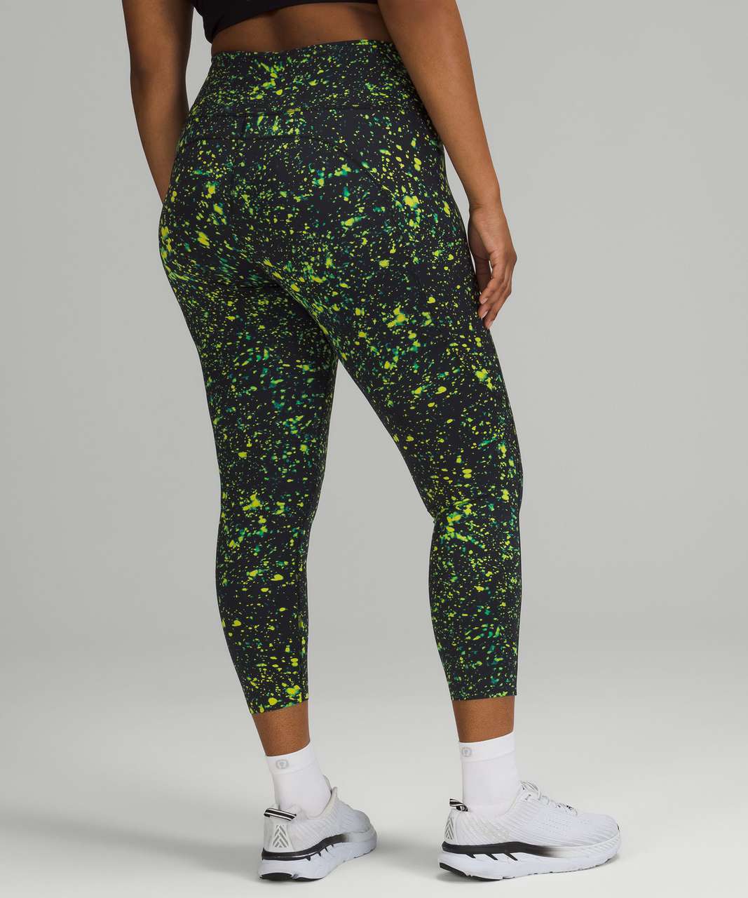 Lululemon Fast and Free High-Rise Crop 23" - Sparks Fly Multi