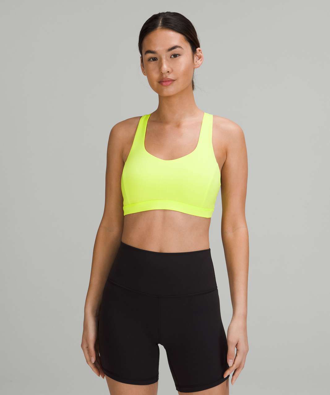 Lululemon Free to Be Serene Bra *Light Support, C/D Cup - Electric Lemon