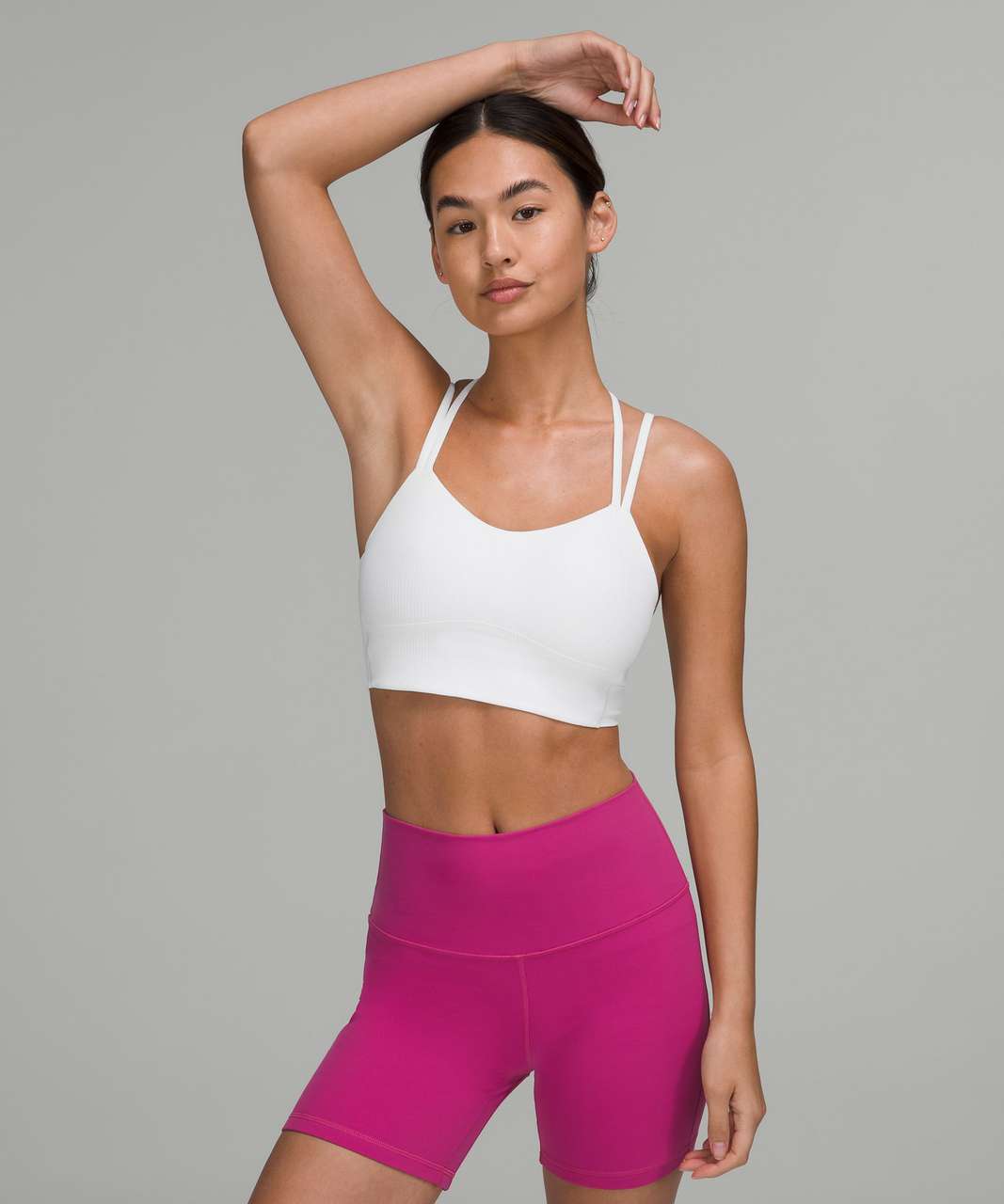 Lululemon Like a Cloud Ribbed Bra *Light Support, B/C Cup - Meadowsweet  Pink - lulu fanatics