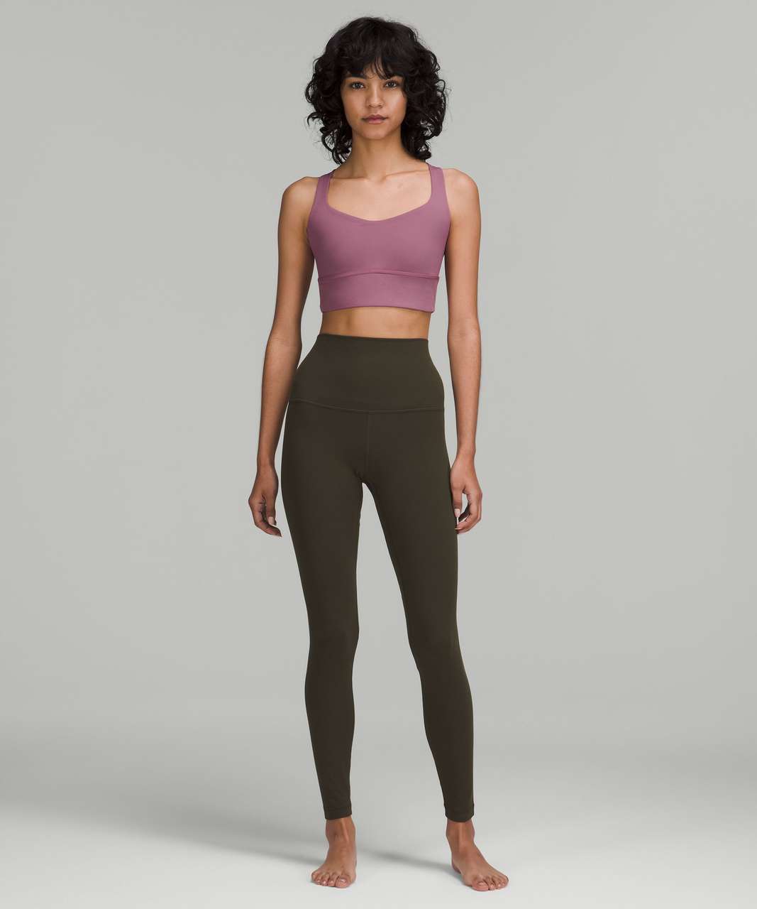 Lululemon Free to Be Longline Bra - Wild *Light Support, A/B Cup ...