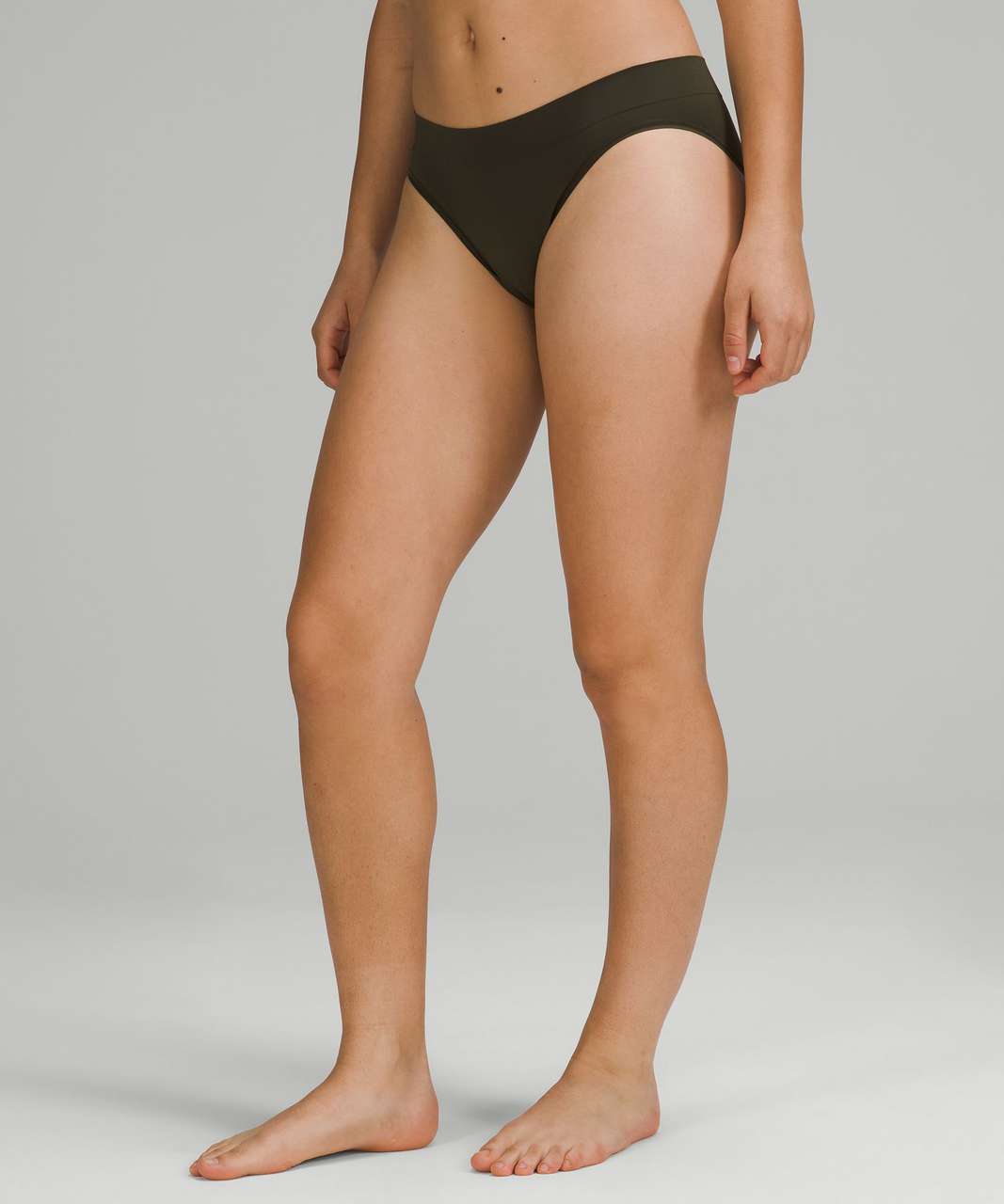 Seamless Mid-Rise Bikini Underwear