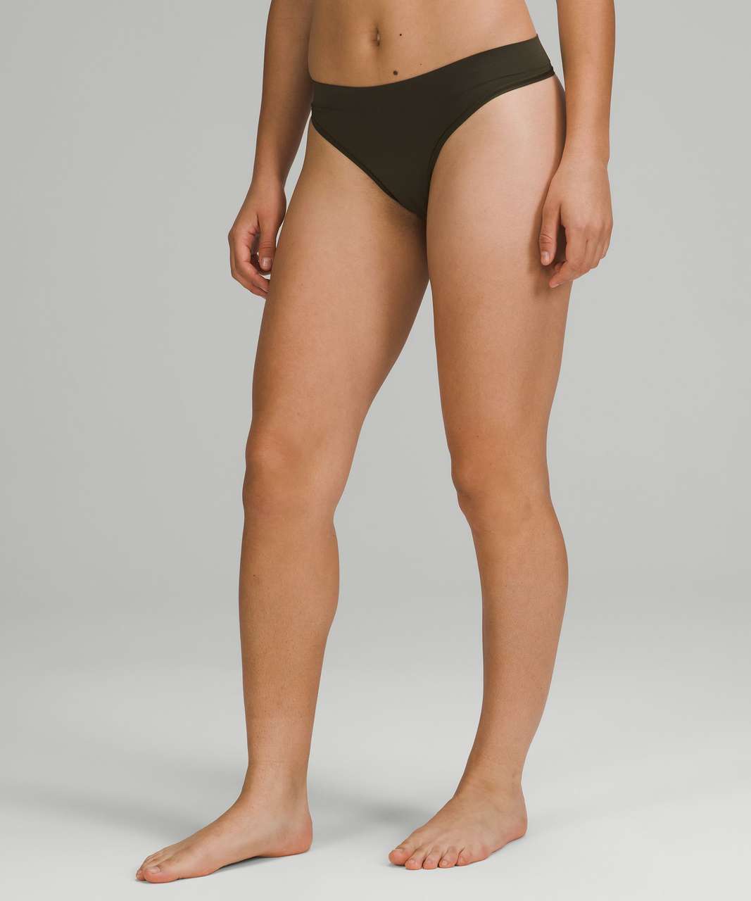 Lululemon Seamless Mid-Rise Thong Underwear - Strawberry Milkshake