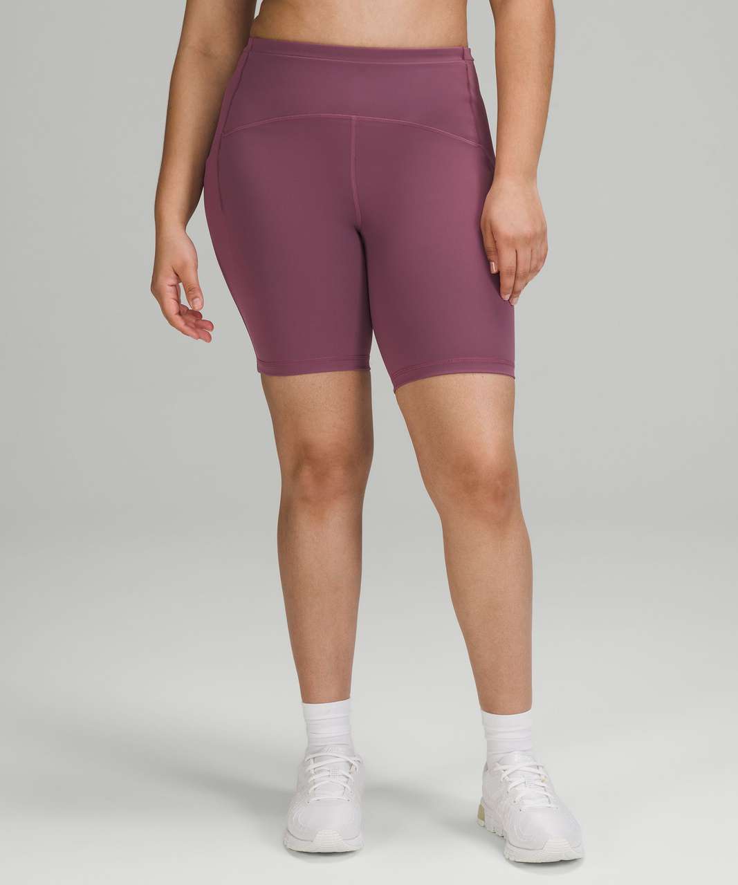 Lululemon Swift Speed High-Rise Short 8" - Vintage Plum