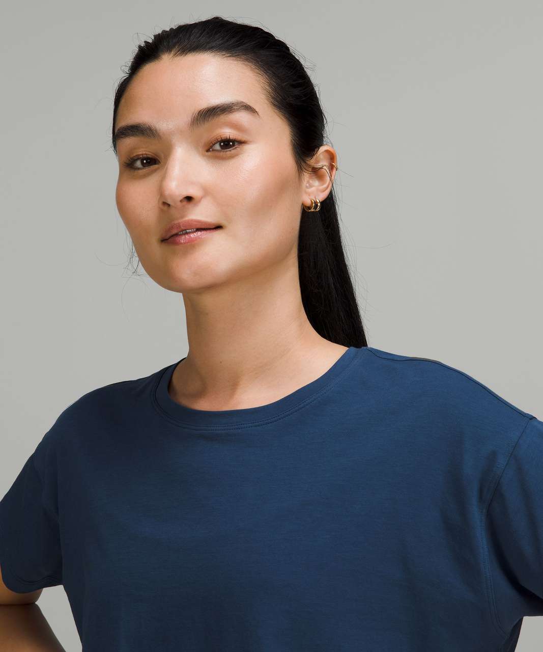 Lululemon Cates T-Shirt - Mineral Blue - lulu fanatics