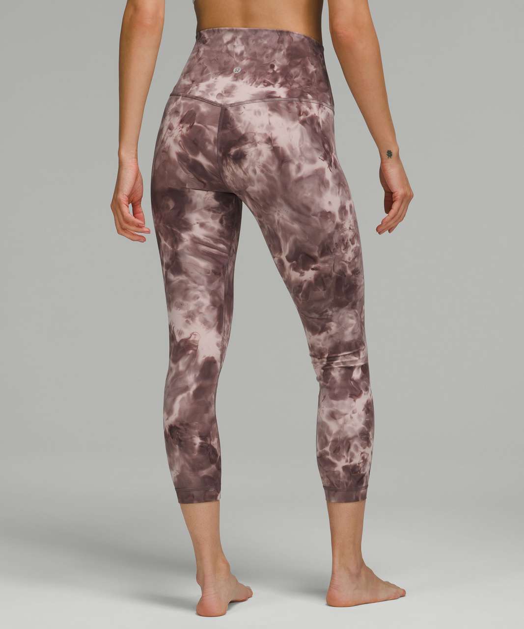 Lululemon Align Crop 23 - Incognito Camo Multi Grey - lulu fanatics