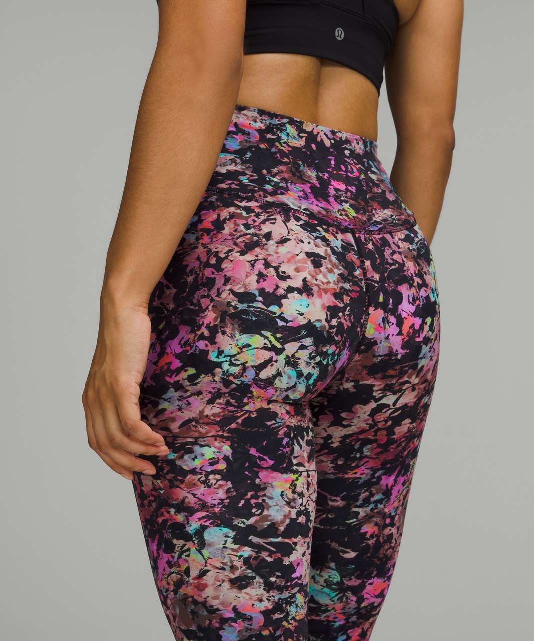 Lululemon Base Pace High-Rise Running Tight 25 - Floral Electric Multi -  lulu fanatics