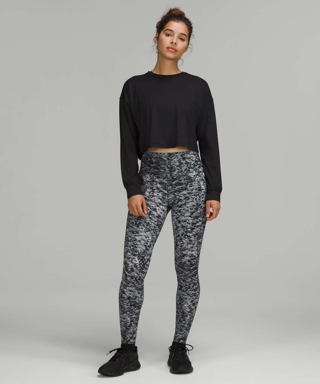 Lululemon Base Pace High-Rise Tight 28" - Estuary Grey Multi