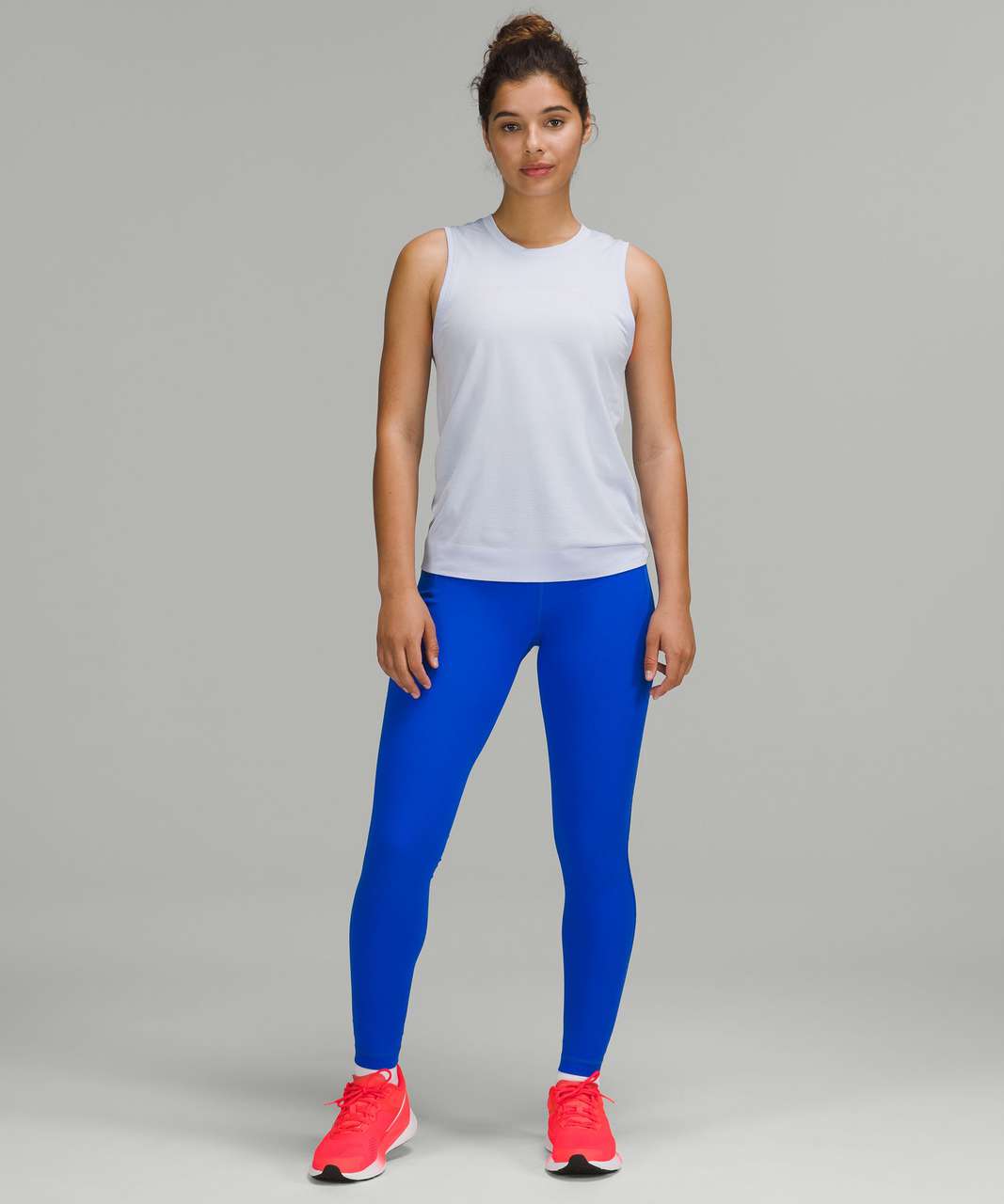 lululemon Fast and Free High-Rise Tight 28 Blazer Blue Tone Size 4 New NWT