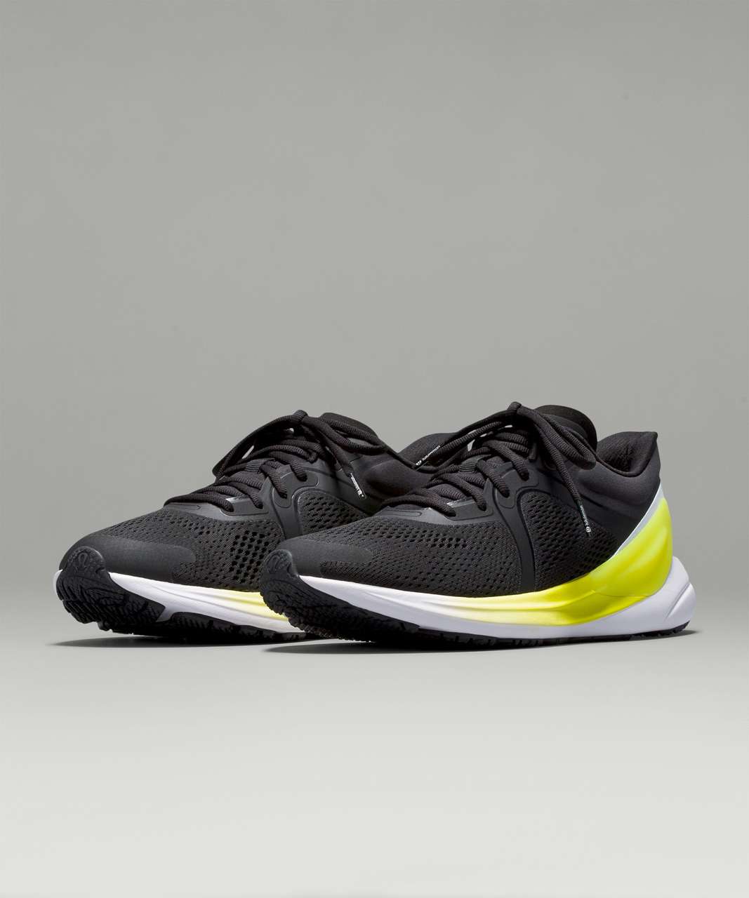 Lululemon Blissfeel Womens Running Shoe - Black / Electric Lemon / White -  lulu fanatics