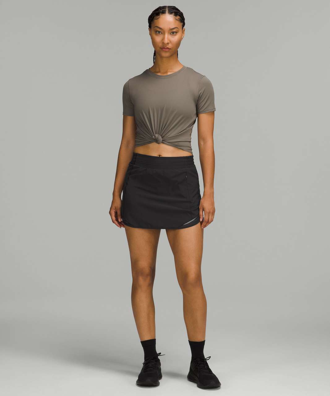 Lululemon Hotty Hot High-Rise Skirt - Black