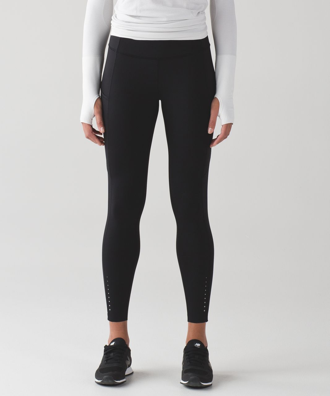 lululemon Fast * Free High-Rise Tight 25” Pockets Black Size 6