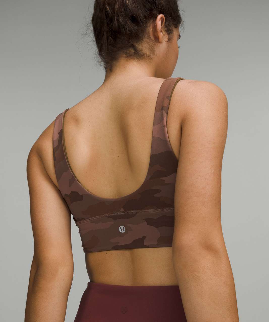 Lululemon Align Bra Size 12 A/B Reversible Bronze Green Butternut Brown  62368