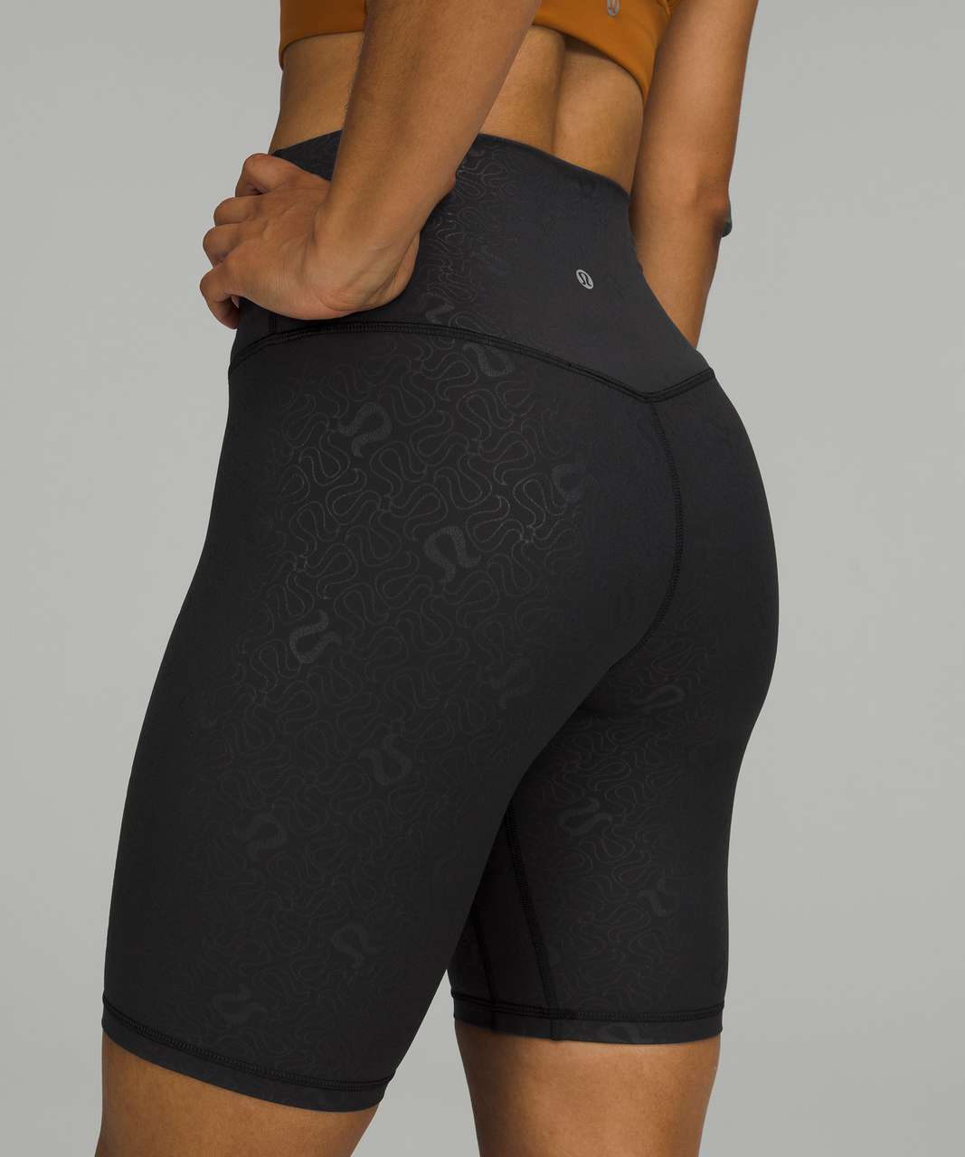 Lululemon Align Short 4 - Jewel Emboss Black - lulu fanatics