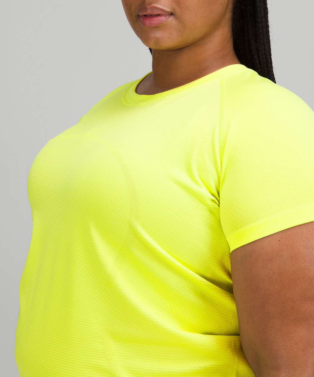 Lululemon Swiftly Tech Short Sleeve Shirt 2.0 - Electric Lemon / Electric Lemon