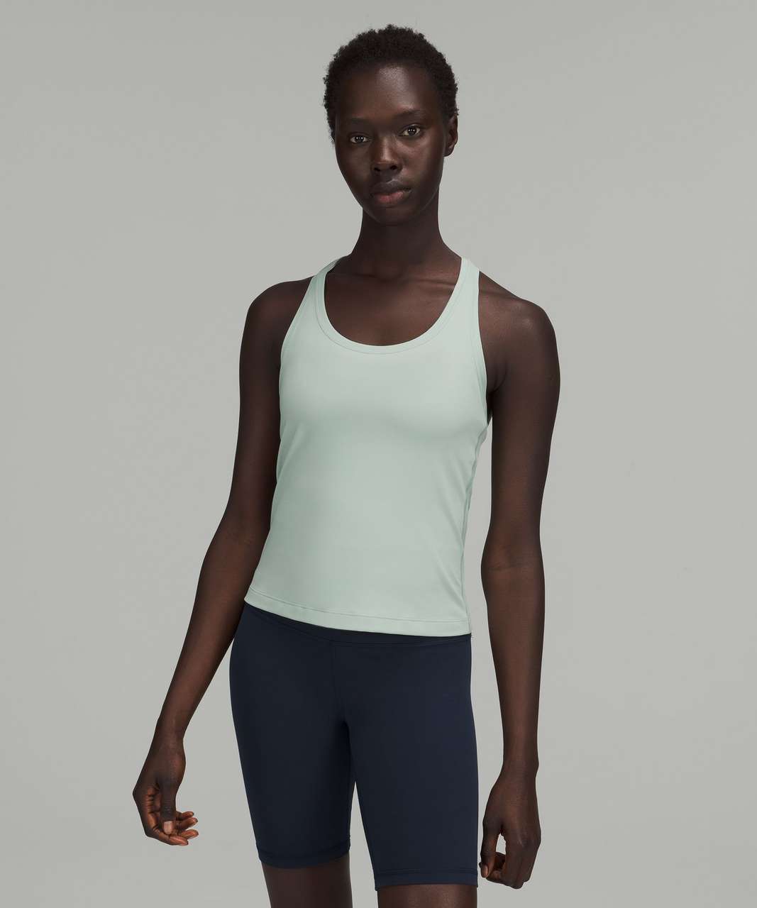 Lululemon Cool Racerback Short Tank Top Nulu In Dew Green | ModeSens