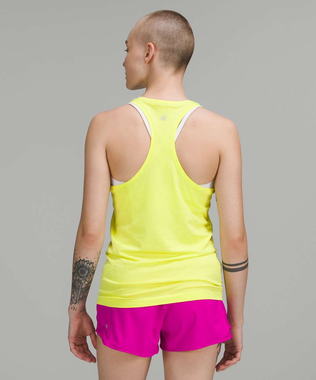 Lululemon Swiftly Tech Racerback Tank Top 2.0 - Electric Lemon / Electric Lemon